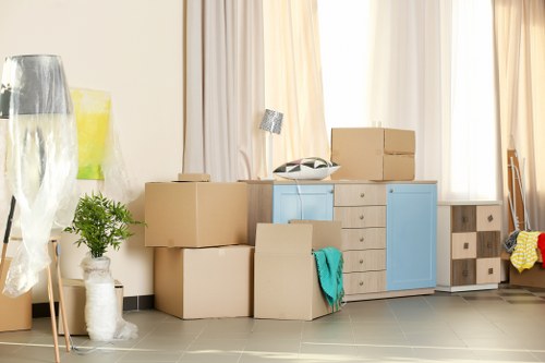 Student removals van in Ladbrokegrove for local relocation