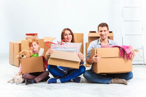Example removals from a busy residential street and apartment block