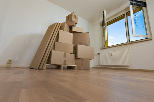 Local removals team handling a flat move near Ladbroke Grove