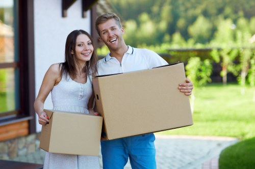 Residents arranging convenient storage near Ladbroke Grove and Westbourne Park