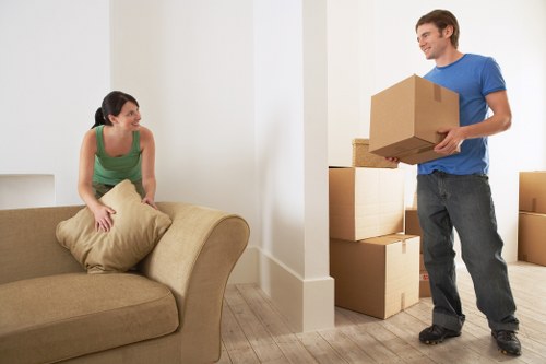 Packing boxes for a Ladbrokegrove house move